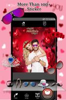 Valentine Love Photo Frames स्क्रीनशॉट 3