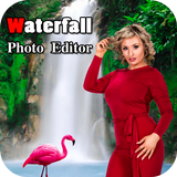 Water Fall Photo Editor - Cut Paste Editor icône