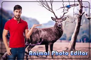 Animal Cut Paste Photo Editor Affiche