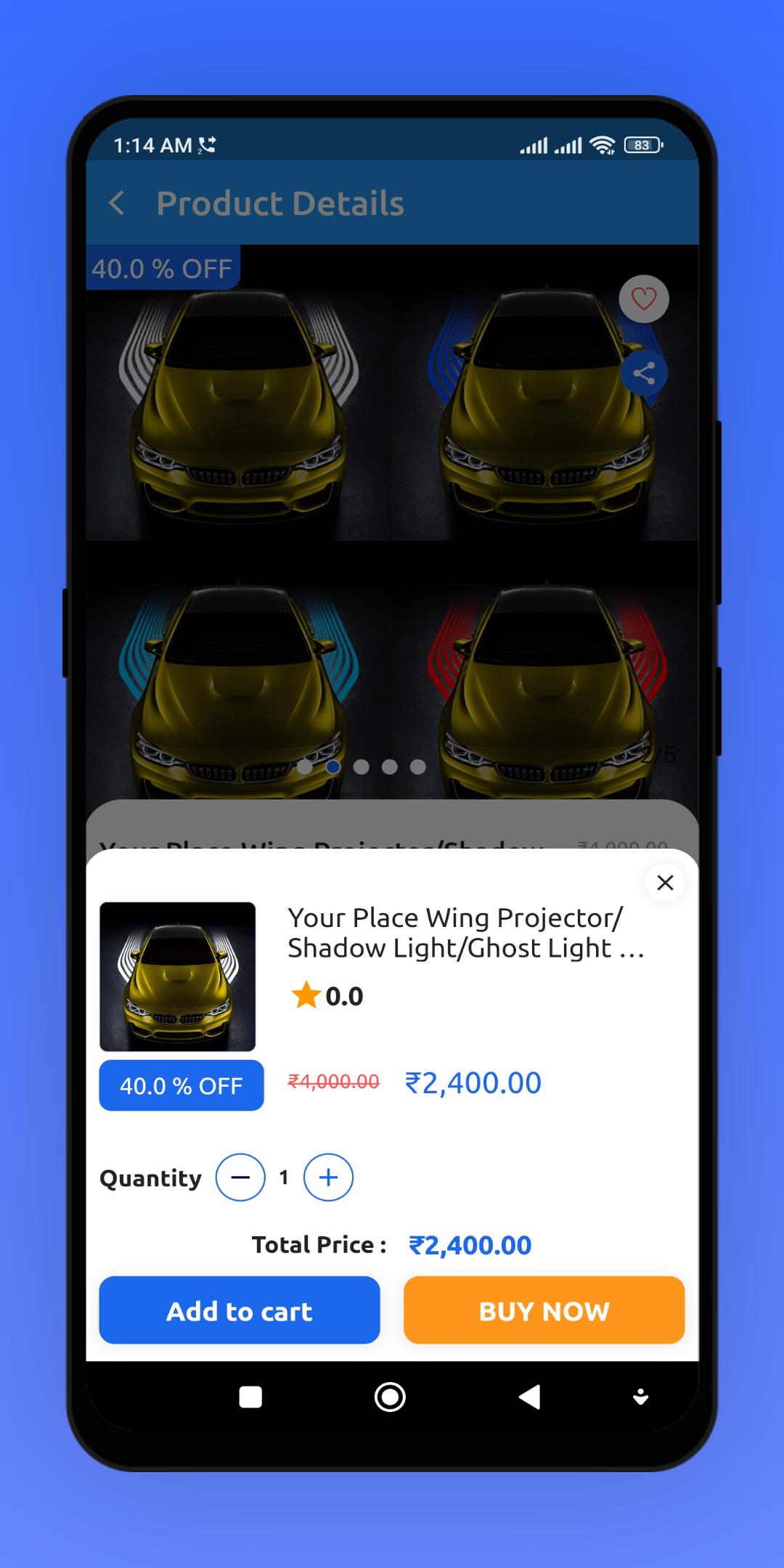 Car Accessories App: AutoDime APK für Android herunterladen