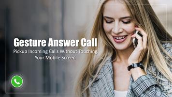 Auto Ear Pickup Call, Gesture Answer Call Affiche