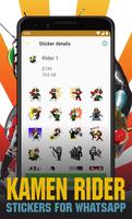 Kamen Rider Stickers for Whatsapp capture d'écran 3