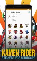Kamen Rider Stickers for Whatsapp Affiche