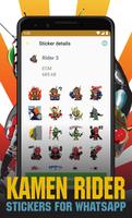 Kamen Rider Stickers for Whatsapp capture d'écran 1