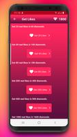Auto Liker for tik tok Likes, Followers, Hearts تصوير الشاشة 2