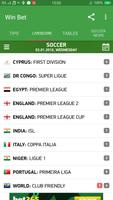 Win bet - football prediction স্ক্রিনশট 3