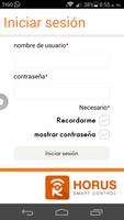 Horus Smart Control captura de pantalla 1