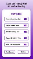 Auto Ear Pickup Caller ID screenshot 1
