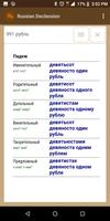 Russian Declension screenshot 2