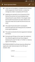 Rental Agreement Maker скриншот 2