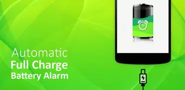 Automatic full charge battery alarm