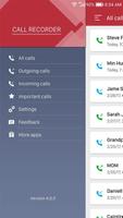 call recorder - enregistreur d'appel automatique capture d'écran 1
