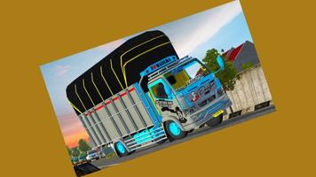 2 Schermata Mod Bussid Truck Canter Strobo
