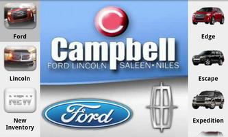 Campbell Ford Lincoln ポスター