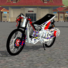 Mod Bussid Motor Drag Balap biểu tượng