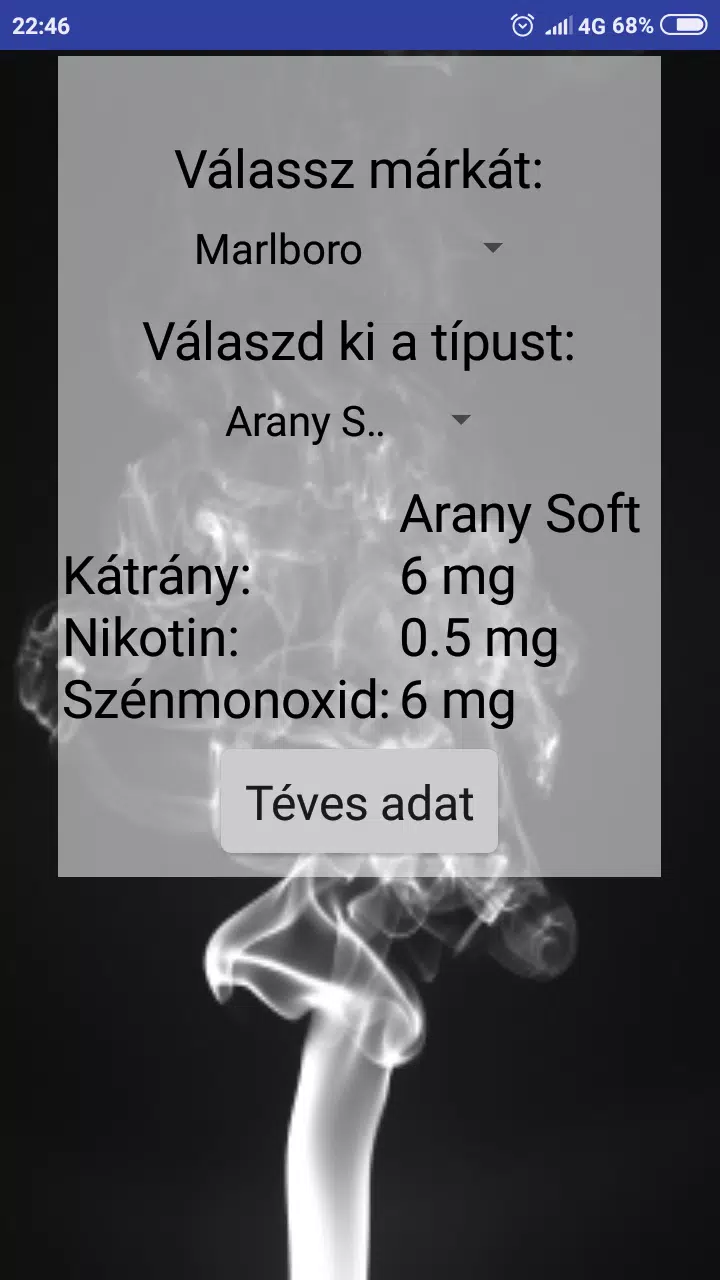 Cigaretta erősség APK for Android Download