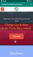 Cheap Car & Bike Auto Parts پوسٹر