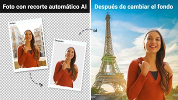 Cambiador de fondo de foto Poster