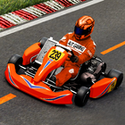 Trò chơi đua xe kart đua xe biểu tượng
