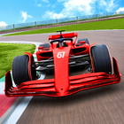 gerçek formül araba yarışı 3D simgesi