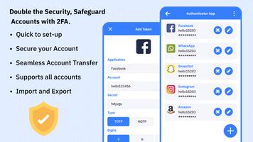 Authenticator App - SafeLock Plakat