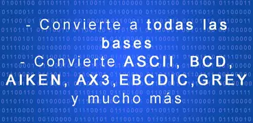 Sistemas Numéricos + ASCII
