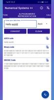 Numerical Systems + ASCII screenshot 2