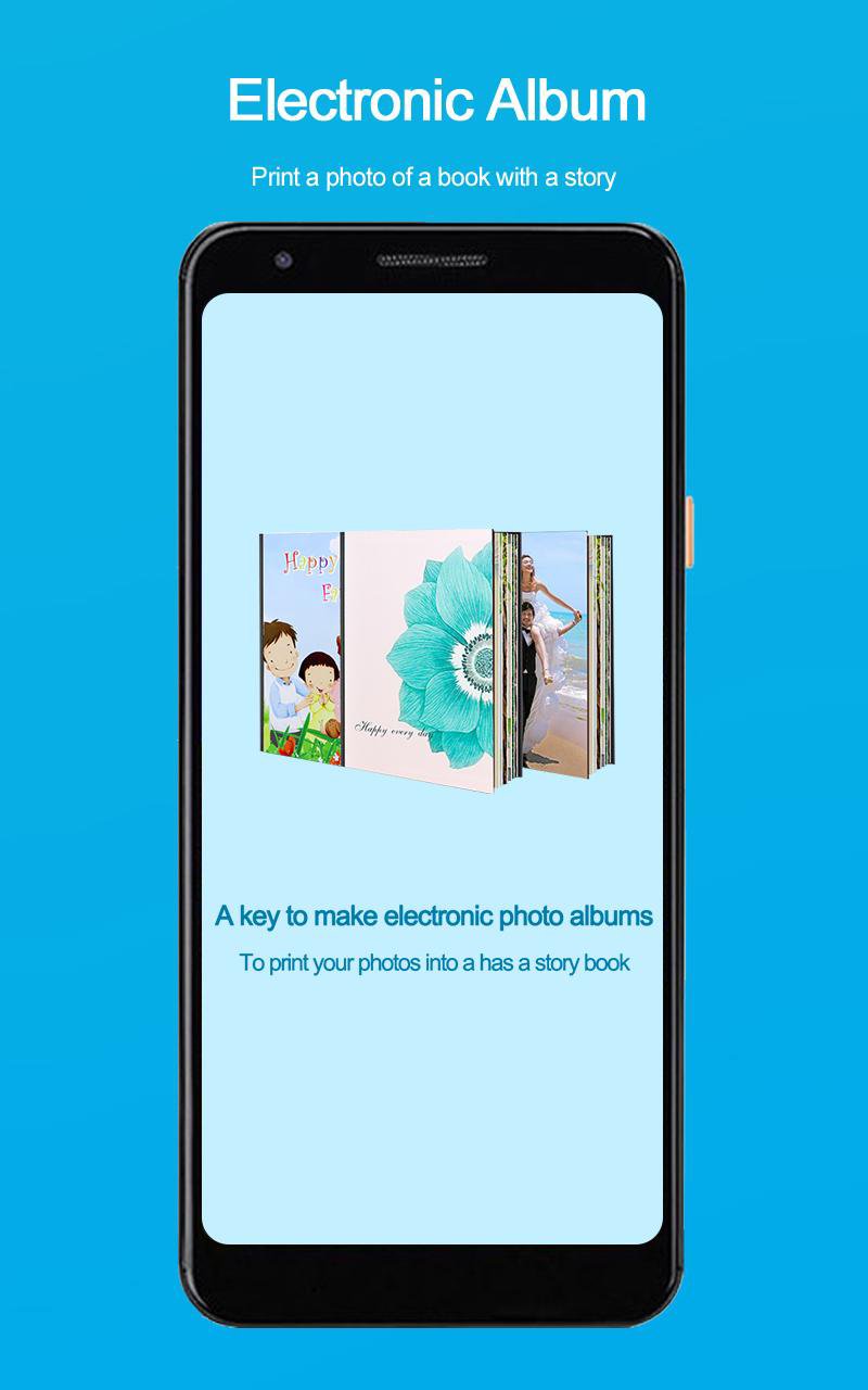 Electronic photo album music video album maker APK pour Android