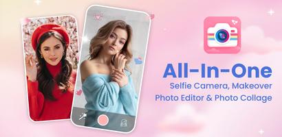 Selfie Camera & Beauty Makeup Affiche