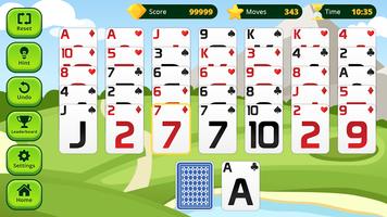 Golf Solitaire capture d'écran 1