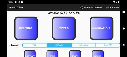 Avalon Offshore الملصق