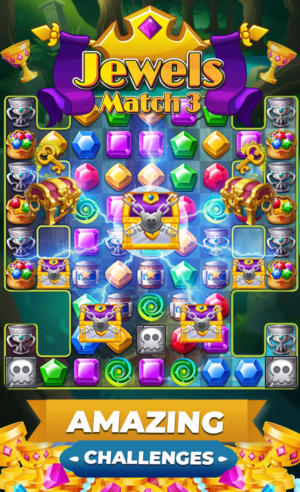 Jewels Planet - Match 3 Puzzle Game APK para Android - Download