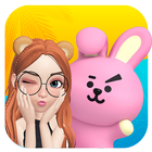 Emoji 3D avatar maker creator  biểu tượng