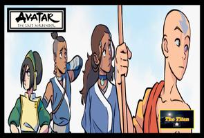 avatar the last airbender The Titan Cartaz