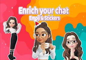 3D avatar maker, Emoji Maker S captura de pantalla 2