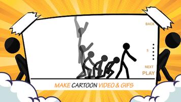 Cartoon Video & Gif Maker imagem de tela 2