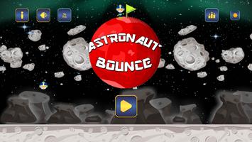 Astronaut Bounce Affiche
