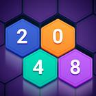Merge Hexa Puzzle - 2048 Game icône