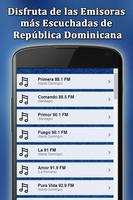 Emisoras de Radio Dominicanas تصوير الشاشة 1