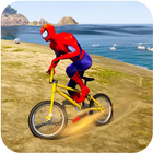 Superhero Bmx Cycle: Hill Racing أيقونة
