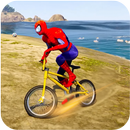 Superhero Bmx Cycle: Hill Racing APK