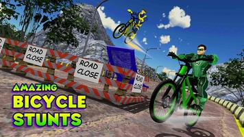 Superhero Bmx Cycle: Hill Racing تصوير الشاشة 3