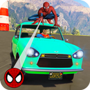 Superheroes Color Vintage Cars Stunts APK