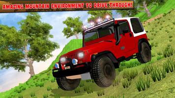 Jeep Driving Offroad Adventure الملصق