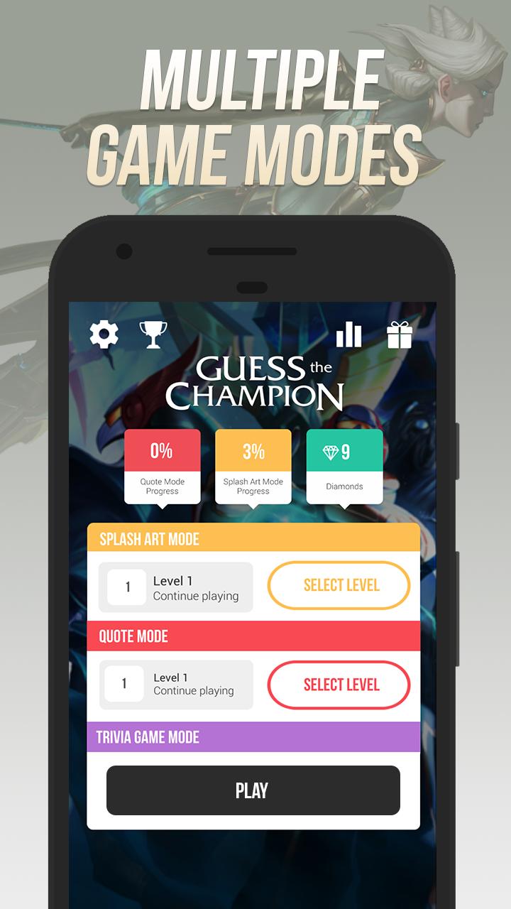 kam Med andre band knoglebrud Guess the LoL Champion - Quiz for Android - APK Download