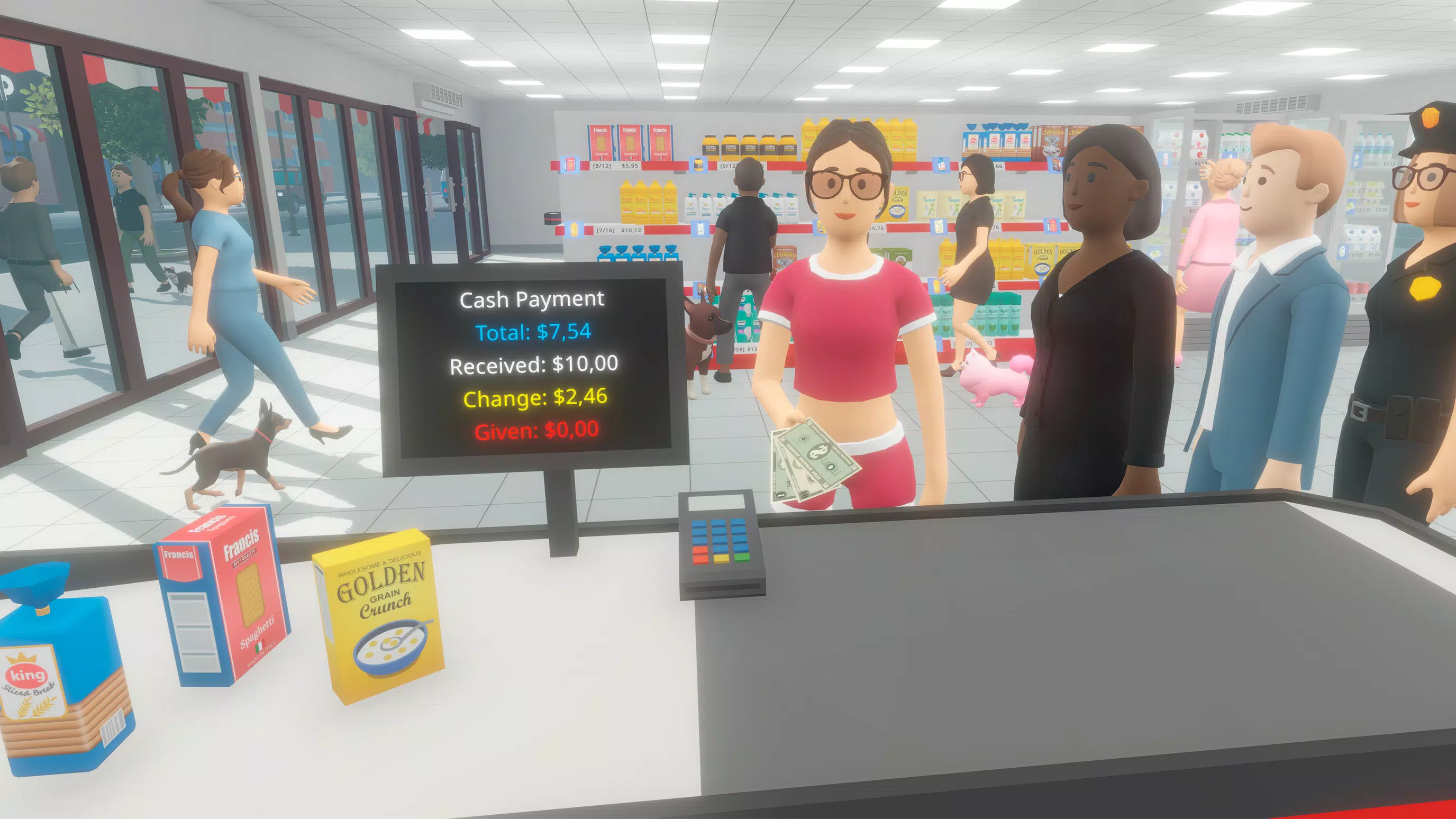 AveStore Supermarket Simulator