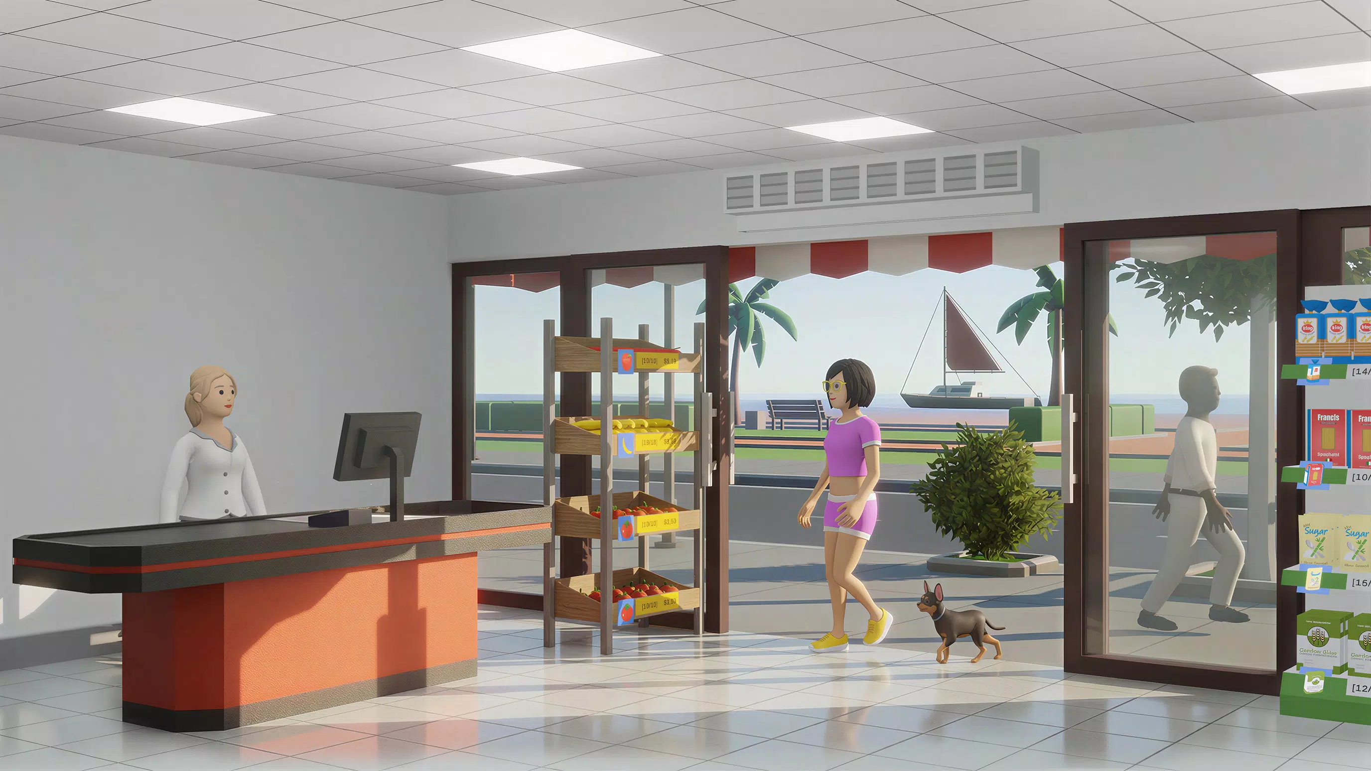 AveStore Supermarket Simulator