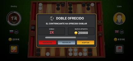 Backgammon captura de pantalla 2