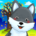 Funny Animals! Babies games ไอคอน