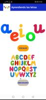 Aprende las letras poster